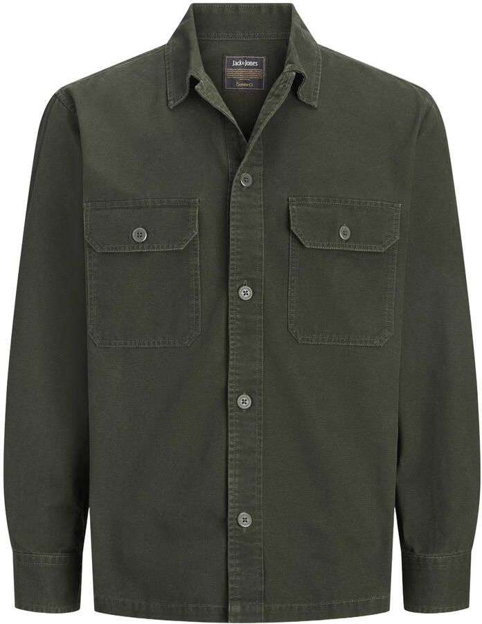 JACK & JONES ESSENTIALS relaxed fit overshirt rosin - Foto 2