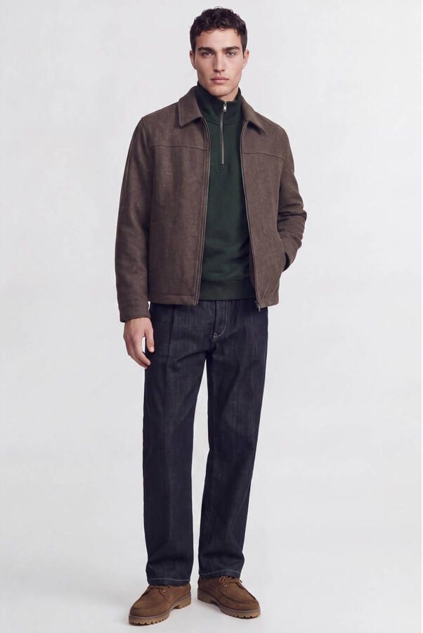 Jack & jones Regular fit sweatshirt met wol model 'Bradley' - Foto 3