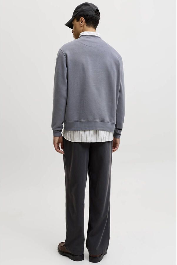 JACK & JONES ESSENTIALS relaxed fit sweater met print turbulence - Foto 2