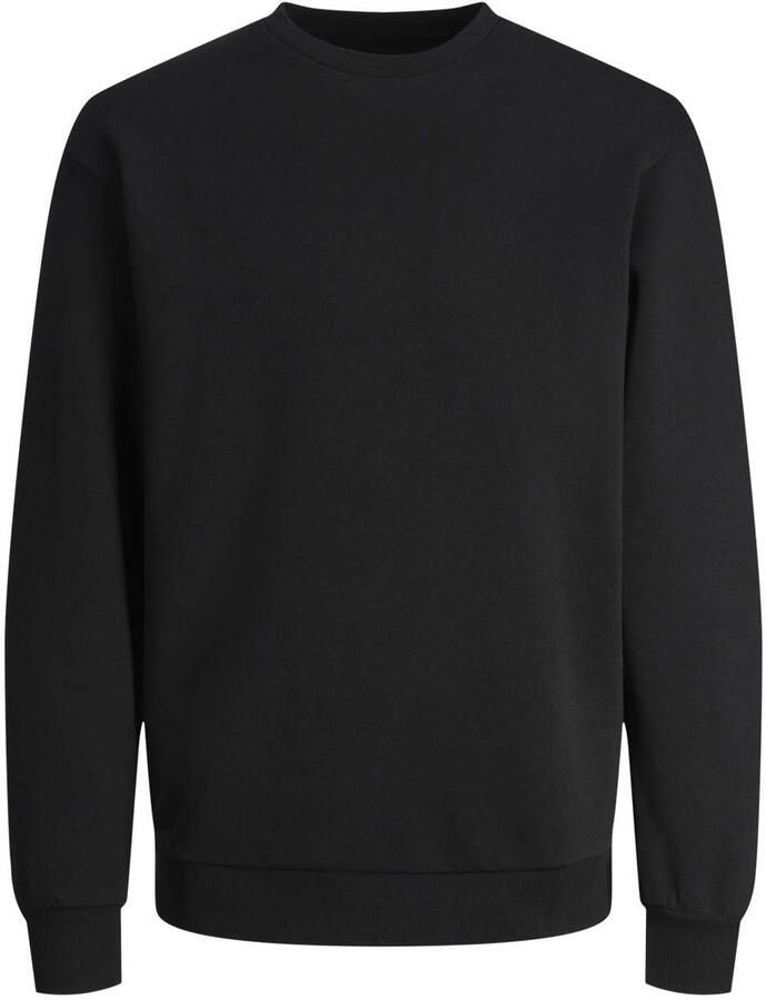 JACK & JONES ESSENTIALS relaxed fit sweater zwart turbulence (set van 2) - Foto 2