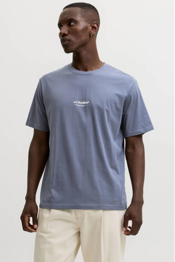 Jack & jones regular fit T-shirt met logoprint model 'Soho'
