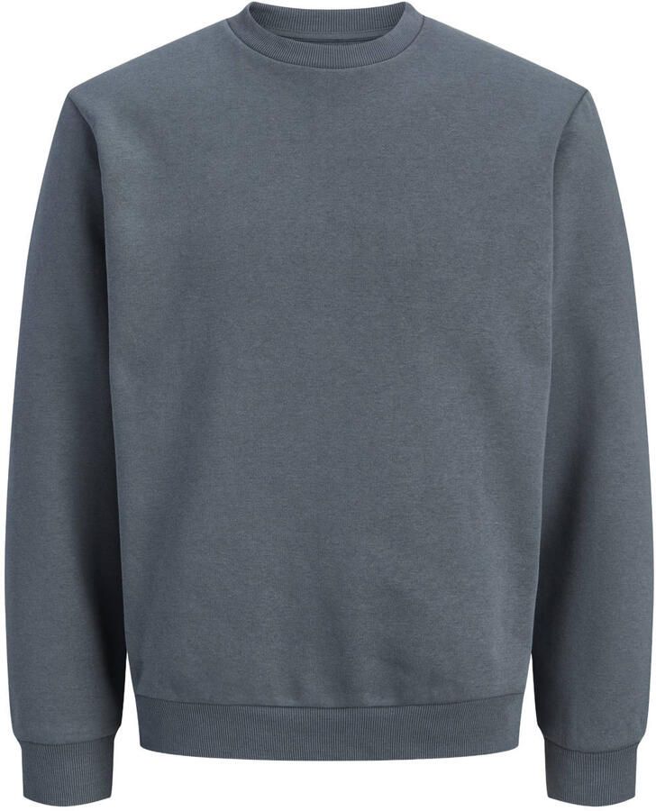 JACK & JONES ESSENTIALS relaxed fit trui grijsblauw