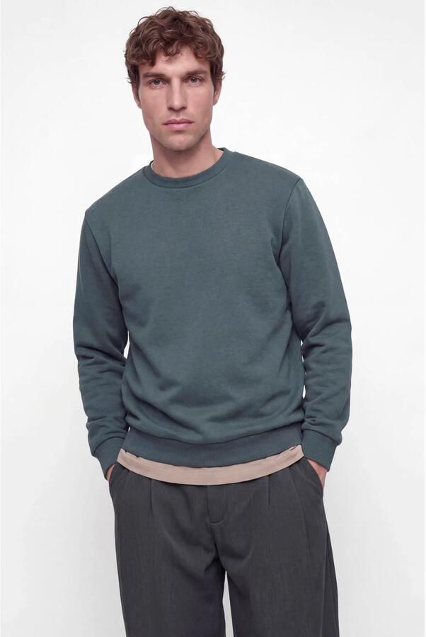 Jack & jones Regular fit sweatshirt met katoen-aandeel model 'Bradley'