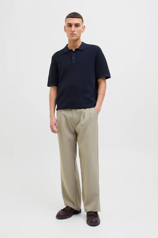 Jack & jones Regular fit poloshirt met labelstitching model 'GEORGE'