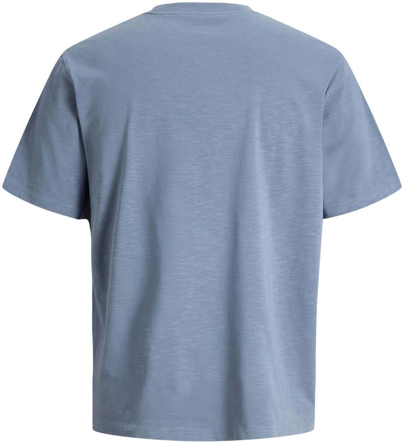 JACK & JONES ESSENTIALS relaxed T-shirt blauw - Foto 2