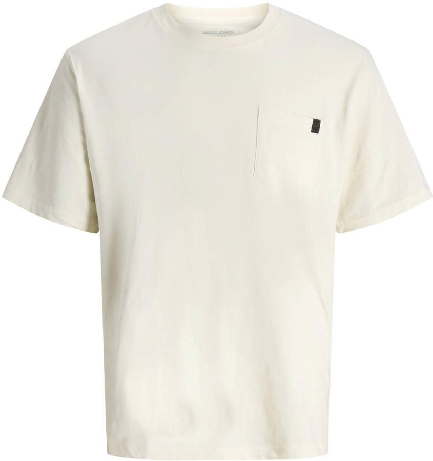 JACK & JONES ESSENTIALS relaxed T-shirt ecru - Foto 2