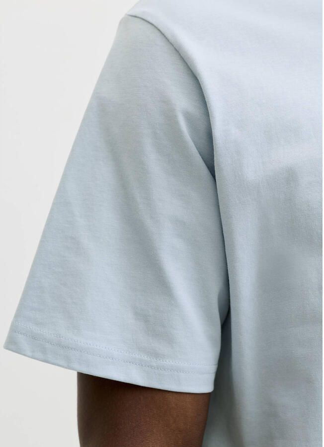 JACK & JONES ESSENTIALS relaxed T-shirt lichtblauw - Foto 2