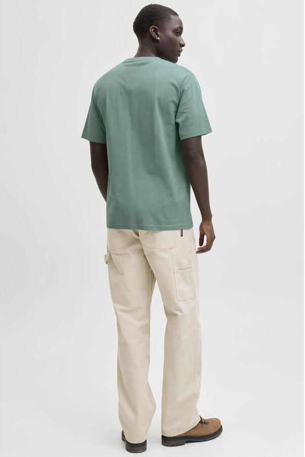 JACK & JONES ESSENTIALS relaxed T-shirt turquoise - Foto 3