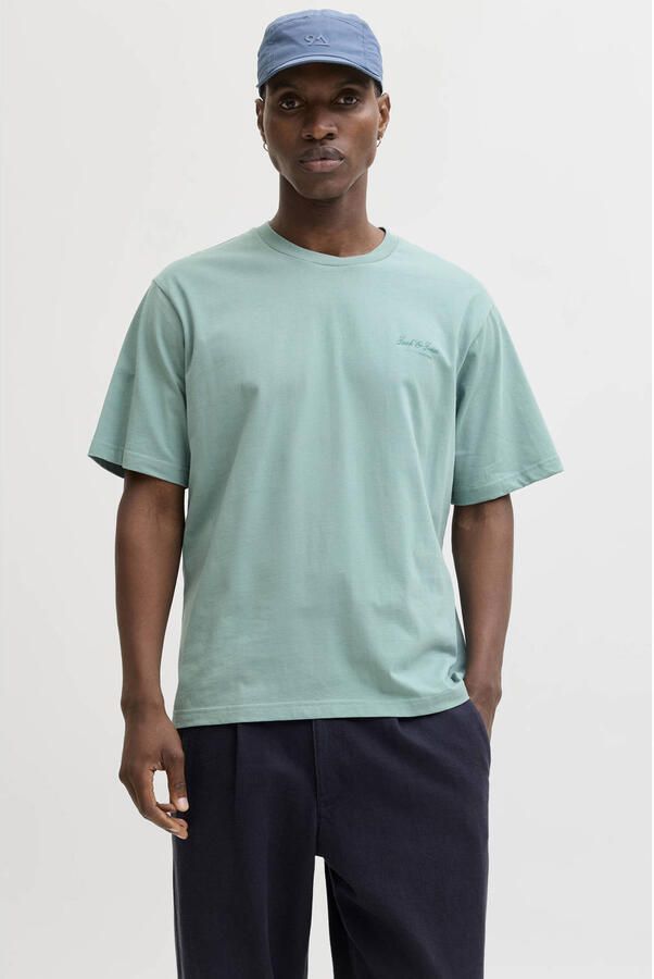 JACK & JONES ESSENTIALS relaxed T-shirt turquoise