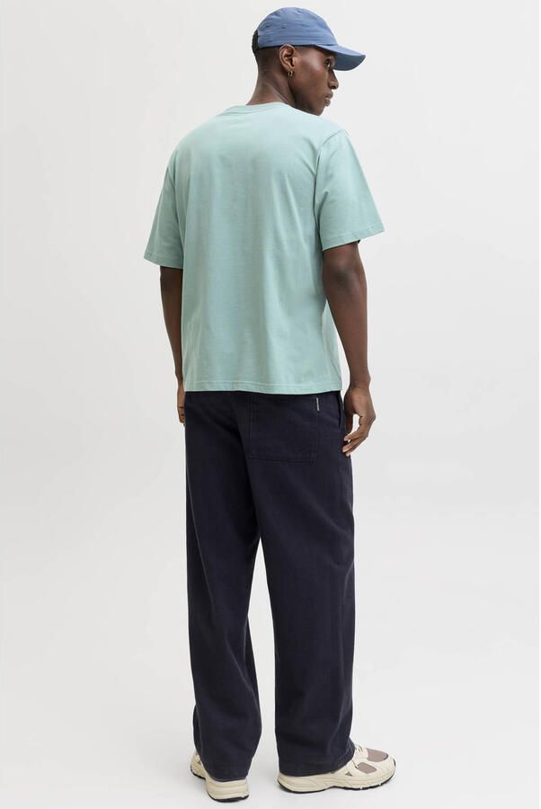 JACK & JONES ESSENTIALS relaxed T-shirt turquoise - Foto 2