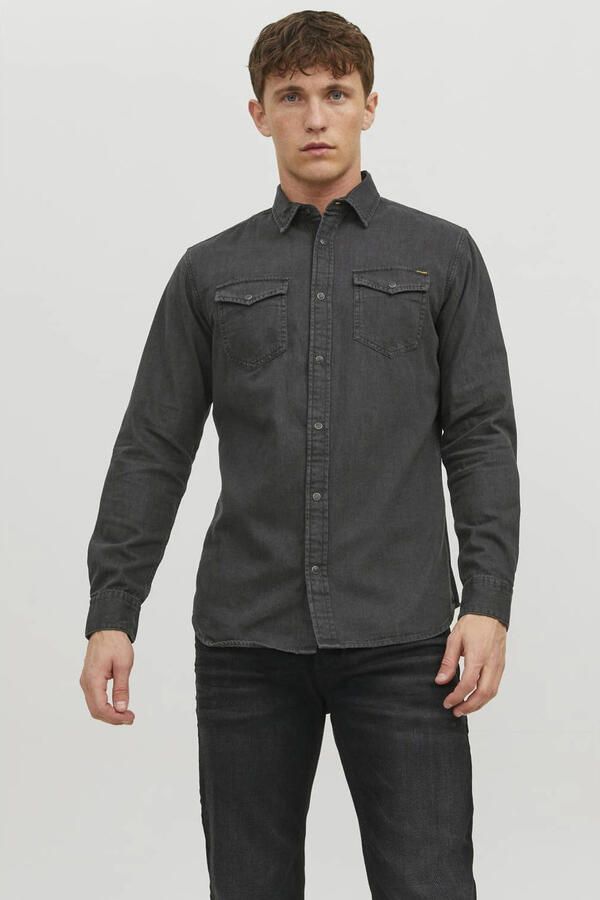 Jack & Jones Jeans overhemd JJESHERIDAN in workwear-stijl met robuuste katoenkwaliteit - Foto 3