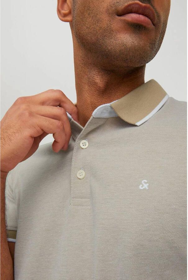 Jack & Jones Poloshirt JJEPAULOS Poloshirt met klassieke kraag en figuuraccentuerende vorm - Foto 3