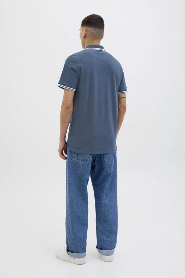 Jack & jones Slim fit poloshirt met logostitching model 'PAULOS' - Foto 2