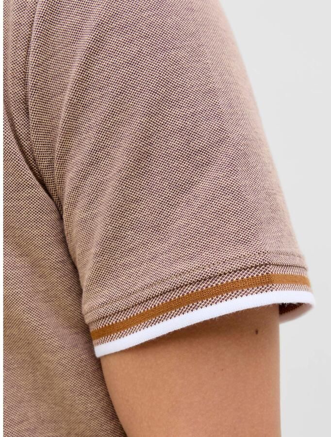 Jack & jones Regular fit poloshirt met knoopsluiting model 'PAULOS'