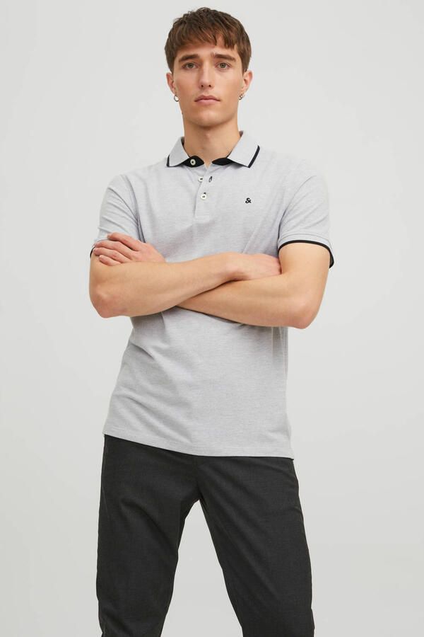 Jack & Jones Poloshirt JJEPAULOS Poloshirt met klassieke kraag en figuuraccentuerende vorm - Foto 3