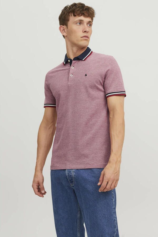 Jack & Jones Poloshirt JJEPAULOS Poloshirt met klassieke kraag en figuuraccentuerende vorm - Foto 3