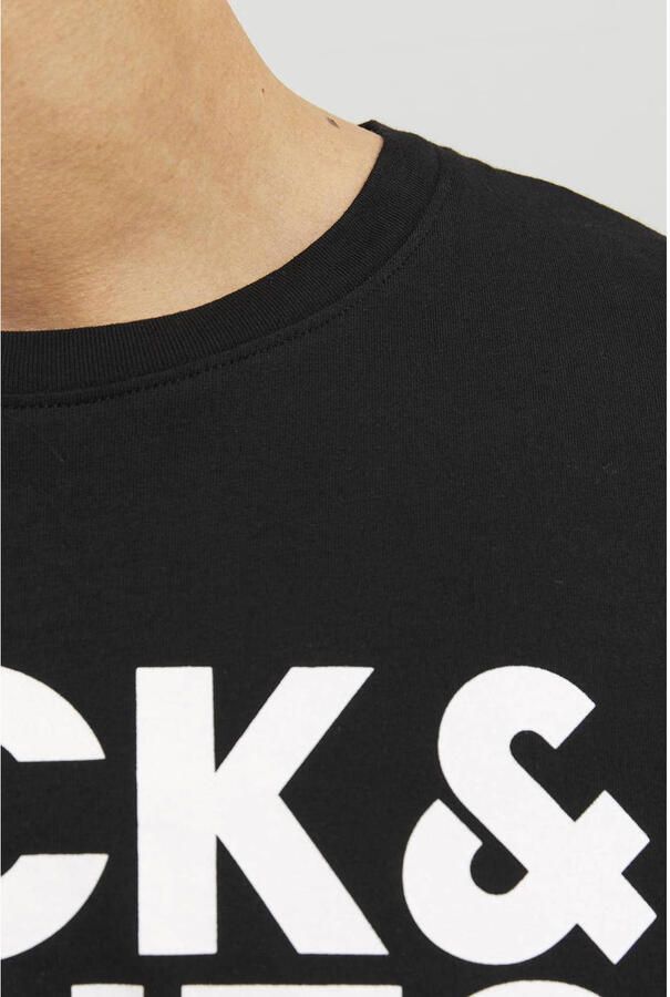 JACK & JONES ESSENTIALS slim fit T-shirt Jjecorp met logo - Foto 2