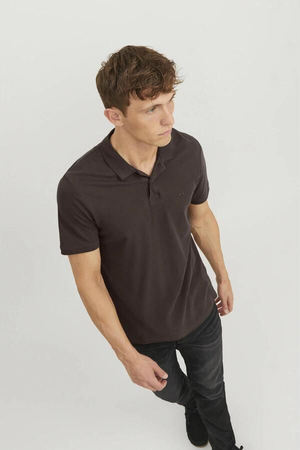 Jack & jones Poloshirt met korte knoopsluiting - Foto 3