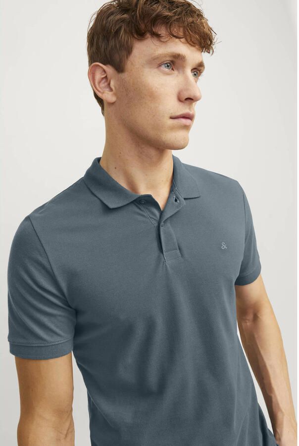 Jack & jones Poloshirt met korte knoopsluiting