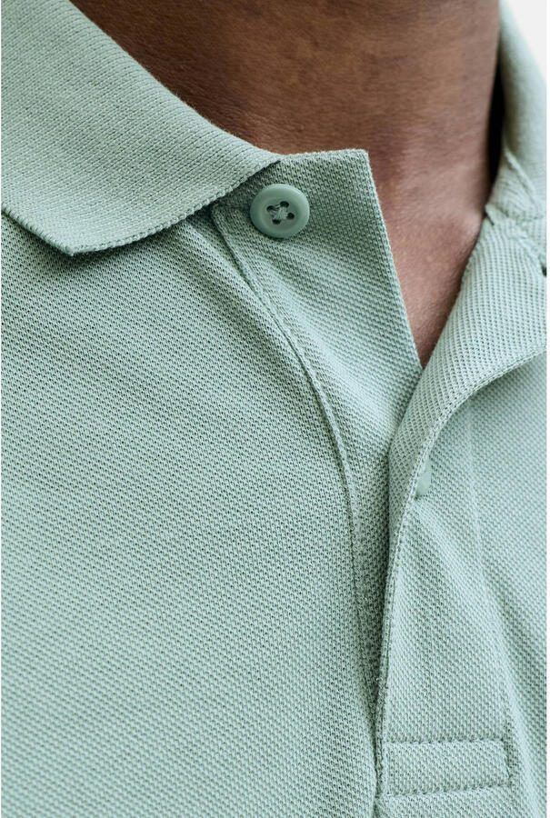 JACK & JONES ESSENTIALS slim polo groen - Foto 2