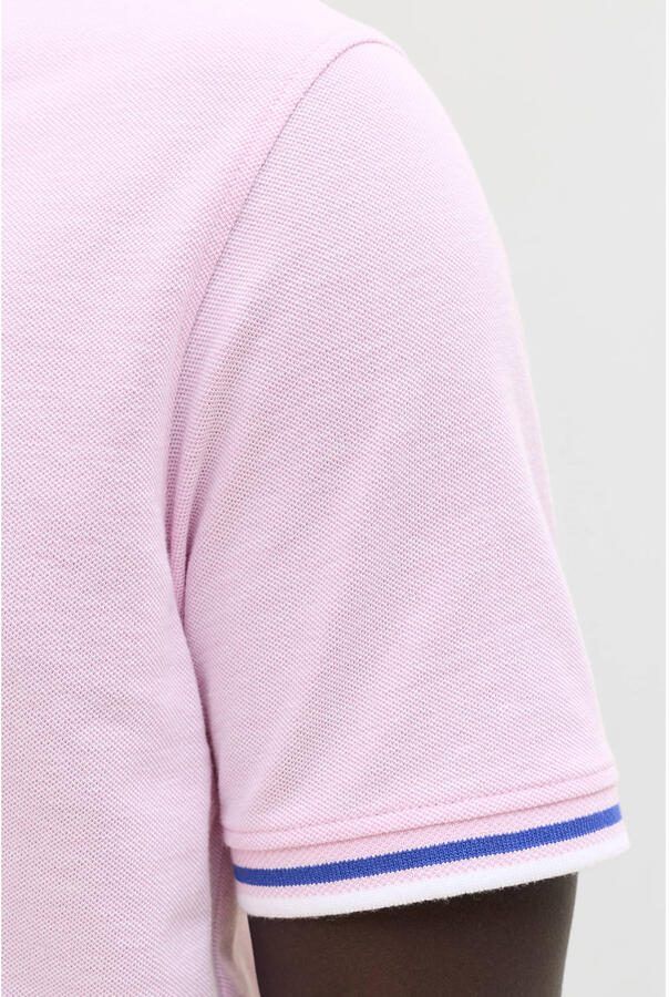 JACK & JONES ESSENTIALS slim polo roze - Foto 2
