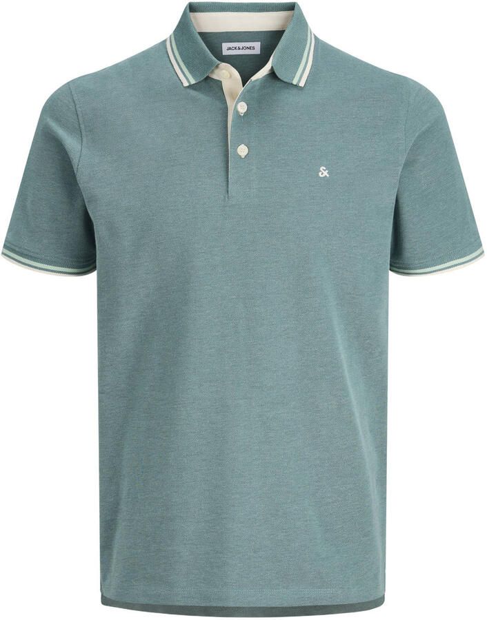 JACK & JONES ESSENTIALS slim polo turquoise - Foto 2
