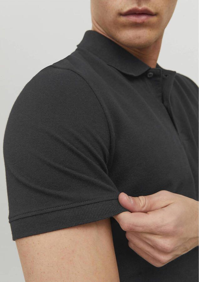 Jack & jones Polo Shirt Korte Mouw Jack & Jones 12136516-BLACK - Foto 2