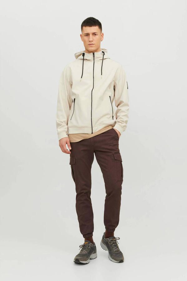 Jack & Jones Softshell-jack JJEBASIC met waterafstotende functie