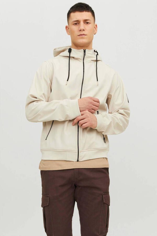 Jack & Jones Softshell-jack JJEBASIC met waterafstotende functie - Foto 2