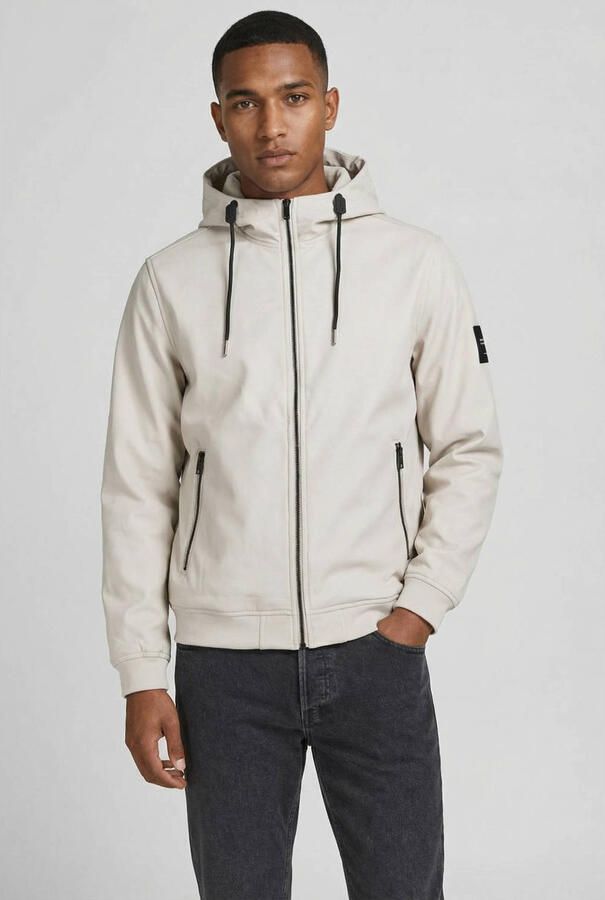 Jack & Jones Softshell-jack JJEBASIC met waterafstotende functie