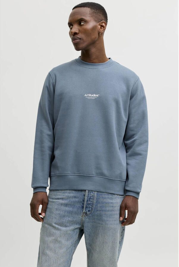 JACK & JONES ESSENTIALS sweater blauw