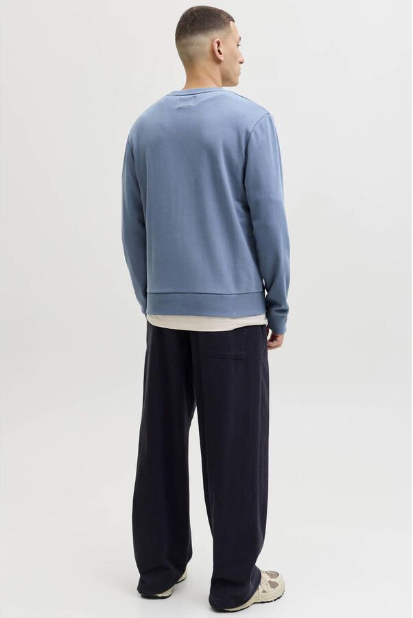 JACK & JONES ESSENTIALS sweater blauw - Foto 3