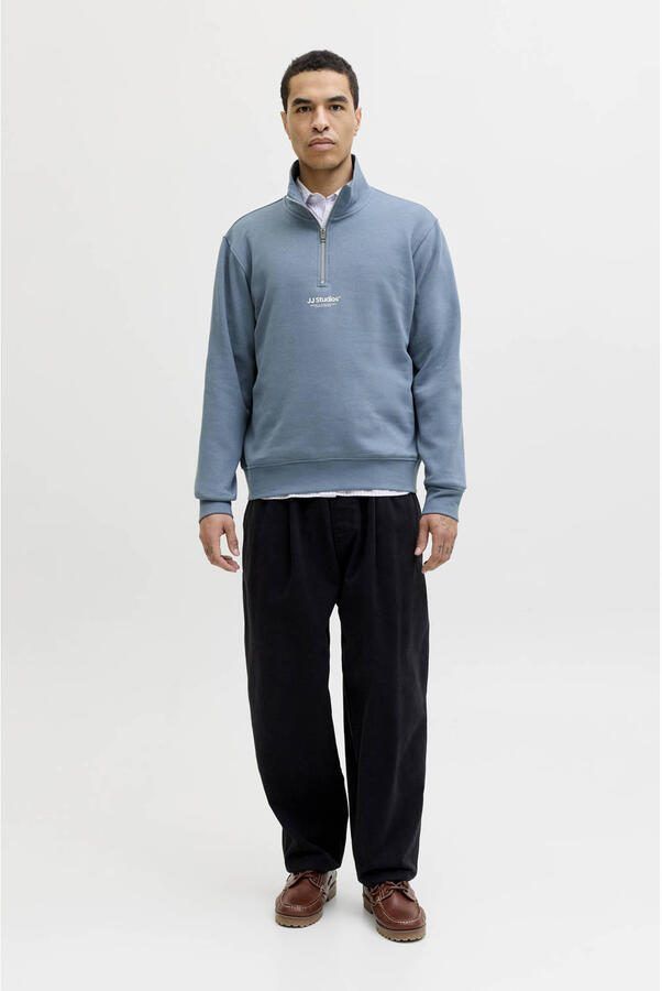 JACK & JONES ESSENTIALS sweater blauw - Foto 2