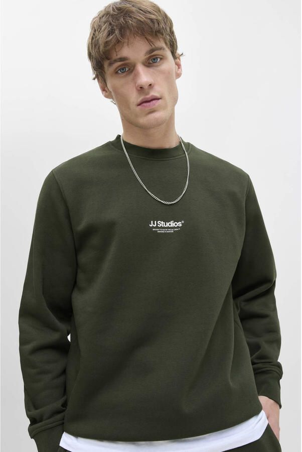 Jack & Jones Sweatshirt JJESOHO SWEAT CREW NECK NOOS
