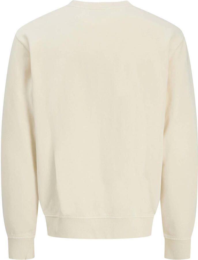 Jack & Jones Sweatshirt JJEDOVER PRINT SWEAT CREW NECK