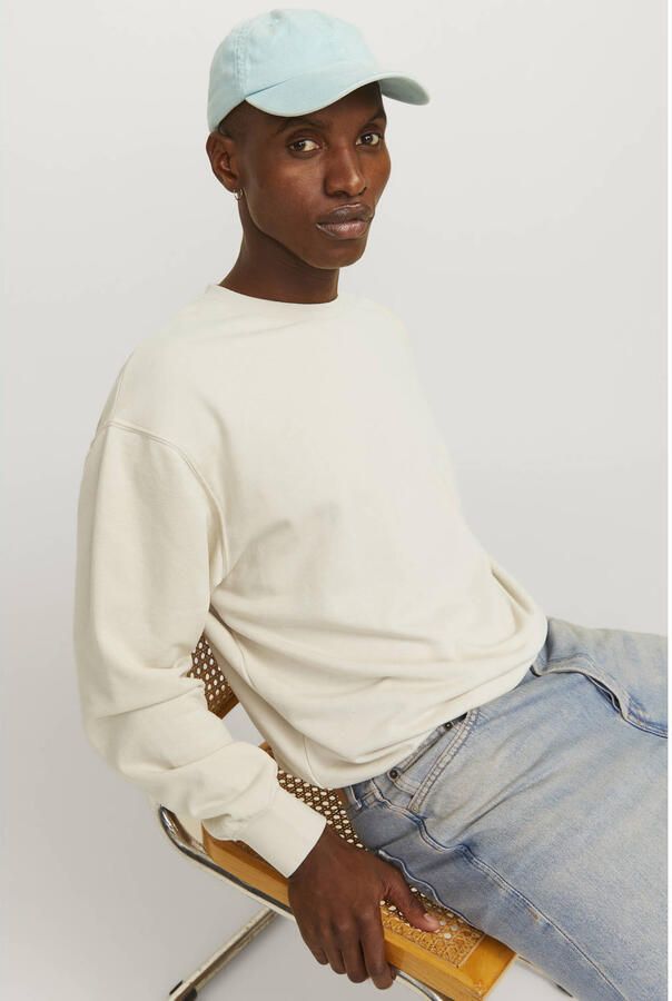 Jack & jones Sweater Jack & Jones 12257853 CHARGE SWEAT-MOONBEAM - Foto 2
