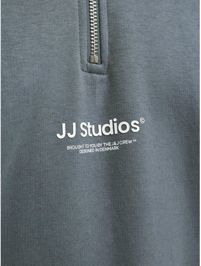 Jack & Jones Sweatshirt JJESOHO SWEAT QUARTER ZIP HN NOOS