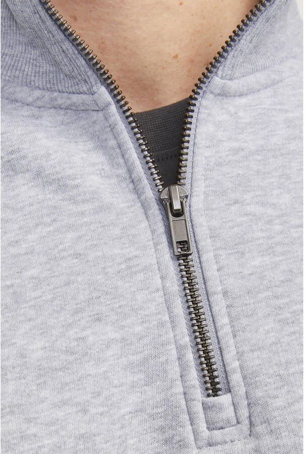 Jack & jones Sweater Jack & Jones Bradley sweatshirt met halve rits