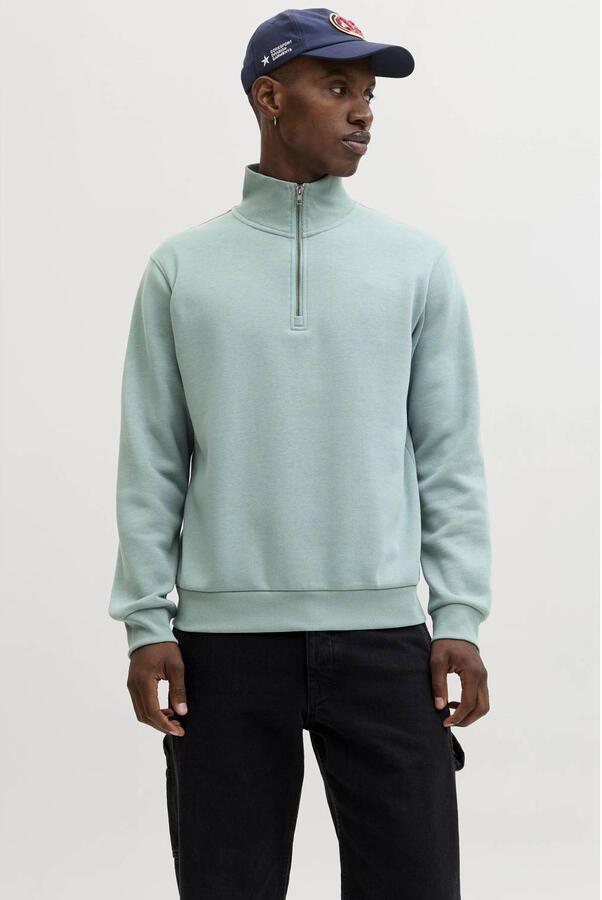 JACK & JONES ESSENTIALS sweater turquoise