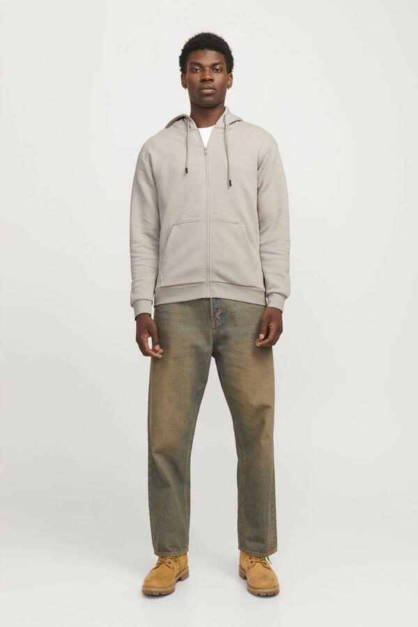 Jack & jones Capuchon sweaters Jack & Jones 12249342 JJEBRADLEY ZIP-MOONBEAM - Foto 4