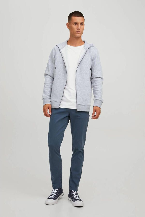Jack & Jones Capuchonsweatvest JJEBRADLEY met capuchon ideaal voor koud seizoen