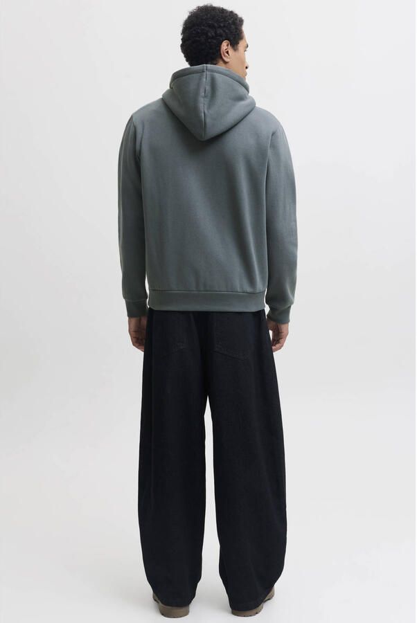 JACK & JONES ESSENTIALS sweatvest grijsblauw - Foto 2
