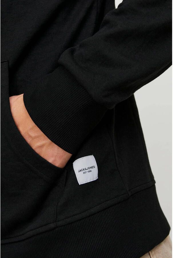 Jack & Jones Capuchonsweatvest JJEBASIC Hoodie met ribboorden en aangenaam draagcomfort - Foto 2