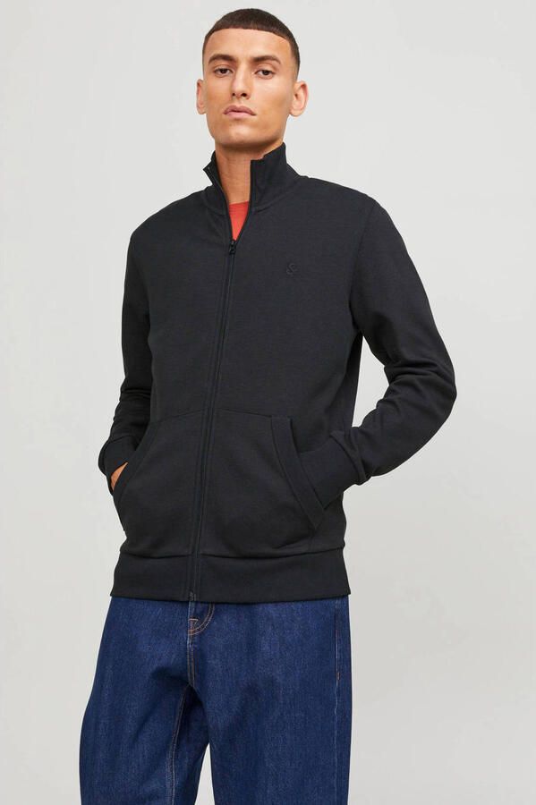 JACK & JONES ESSENTIALS sweatvest JJEPAULOS met logo black - Foto 3