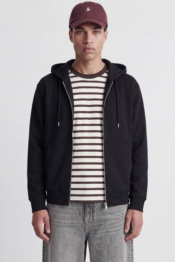JACK & JONES ESSENTIALS sweatvest zwart