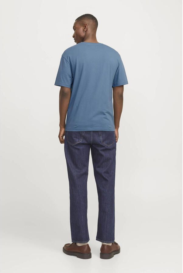 Jack & Jones Shirt met ronde hals JJECORP GRAPHIC TEE SS O-NECK NOOS