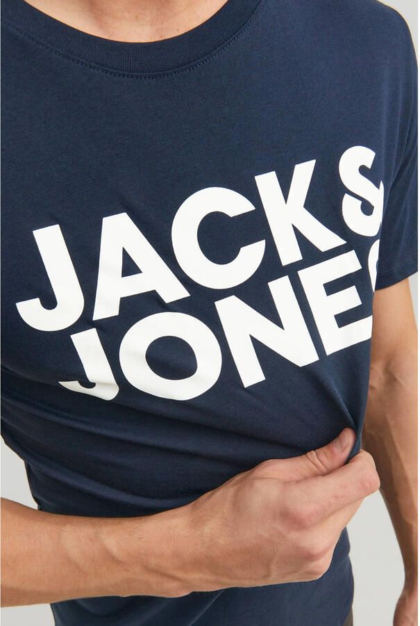 Jack & Jones T-shirt JJECORP Heren-T-shirt met figuuraccentuerende silhouet - Foto 2