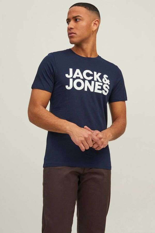 Jack & jones 3-Pack Klassiek Logo T-Shirt Set Multicolor Heren