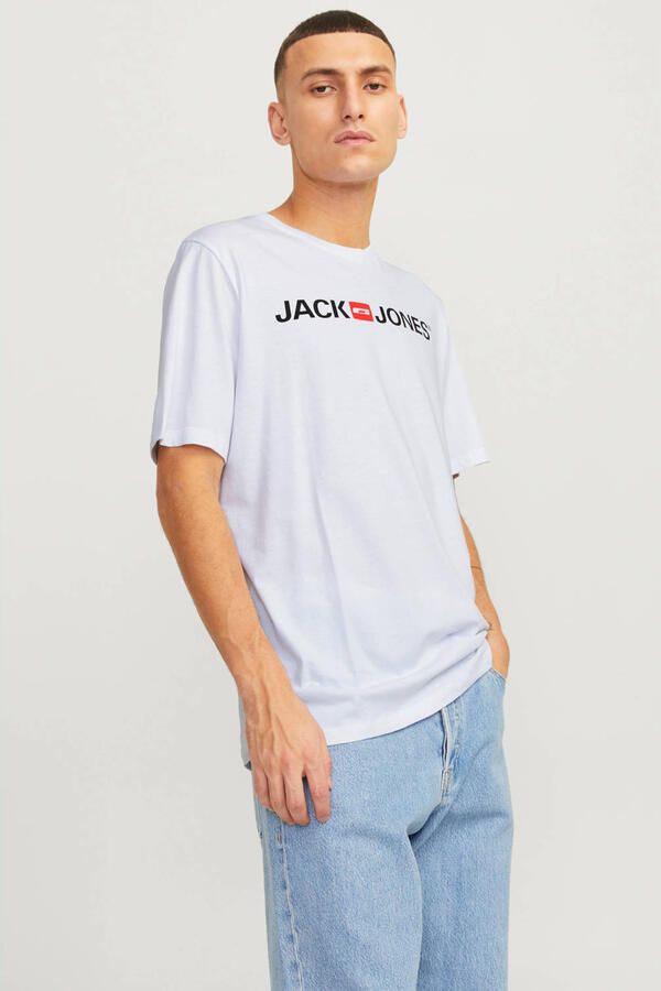 Jack & Jones Shirt met ronde hals JJECORP OLD LOGO TEE SS O-NECK NOOS