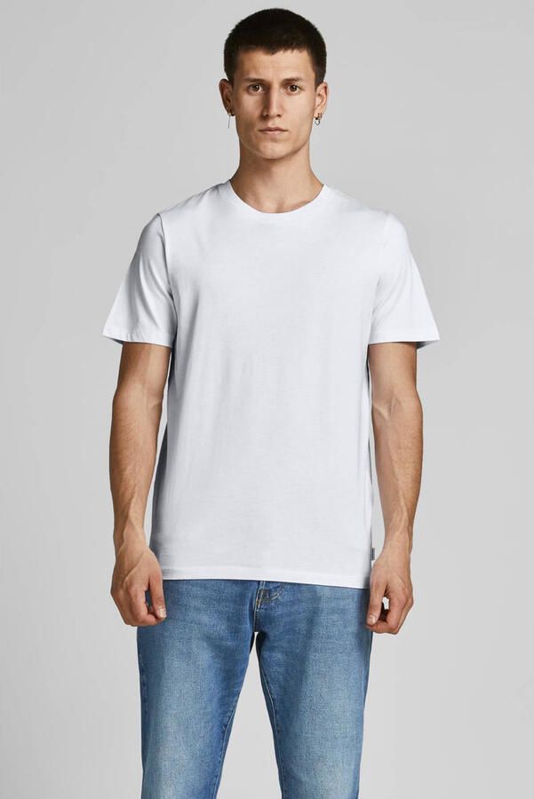 Jack & Jones T-shirt JJEORGANIC BASIC TEE SS O-NE 5PK MP NOOS (5-delig Set van 5)